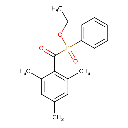 CCOP(=O)(C(=O)c1c(C)cc(cc1C)C)c1ccccc1