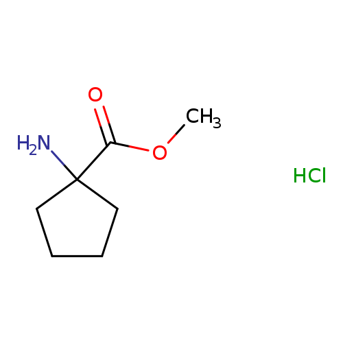 COC(=O)C1(N)CCCC1.Cl