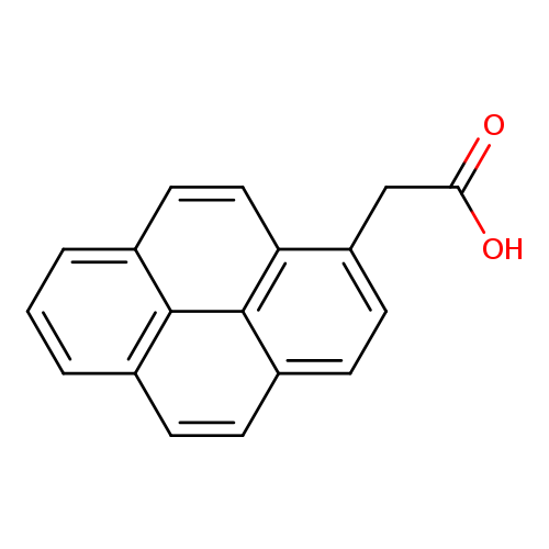 OC(=O)Cc1ccc2c3c1ccc1c3c(cc2)ccc1