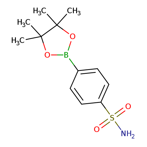 CC1(C)OB(OC1(C)C)c1ccc(cc1)S(=O)(=O)N