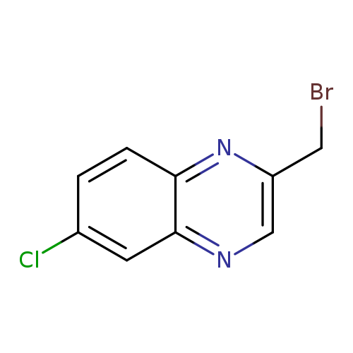 BrCc1cnc2c(n1)ccc(c2)Cl
