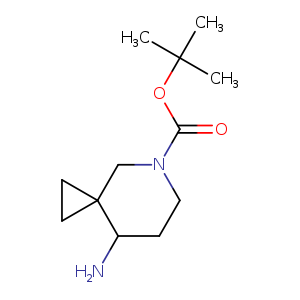 O=C(N1CCC(C2(C1)CC2)N)OC(C)(C)C