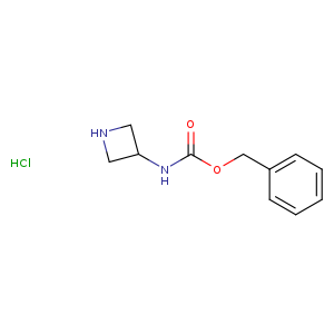 O=C(NC1CNC1)OCc1ccccc1.Cl