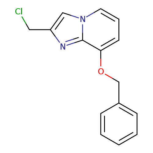 ClCc1cn2c(n1)c(ccc2)OCc1ccccc1