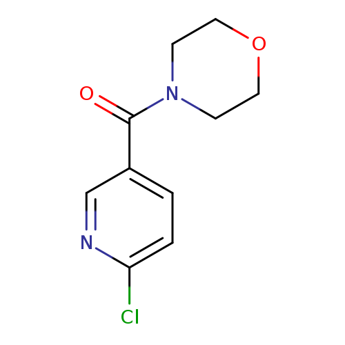 Clc1ccc(cn1)C(=O)N1CCOCC1