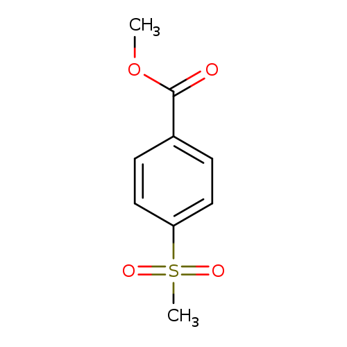 COC(=O)c1ccc(cc1)S(=O)(=O)C