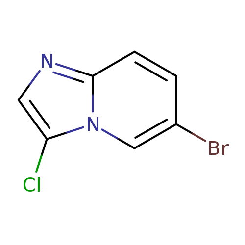 Brc1ccc2n(c1)c(Cl)cn2