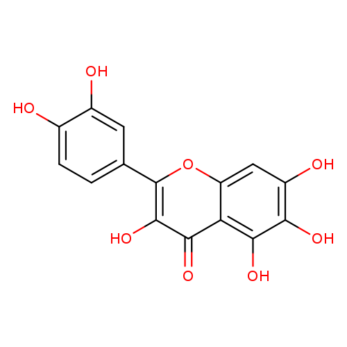 Oc1ccc(cc1O)c1oc2cc(O)c(c(c2c(=O)c1O)O)O