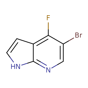Brc1cnc2c(c1F)cc[nH]2