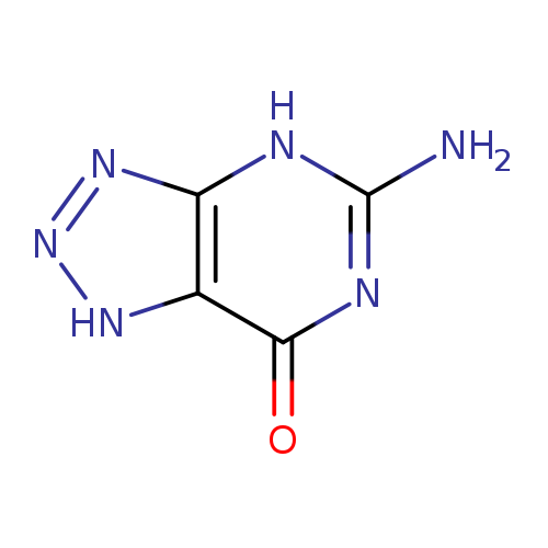 Nc1nc(=O)c2c([nH]1)nn[nH]2