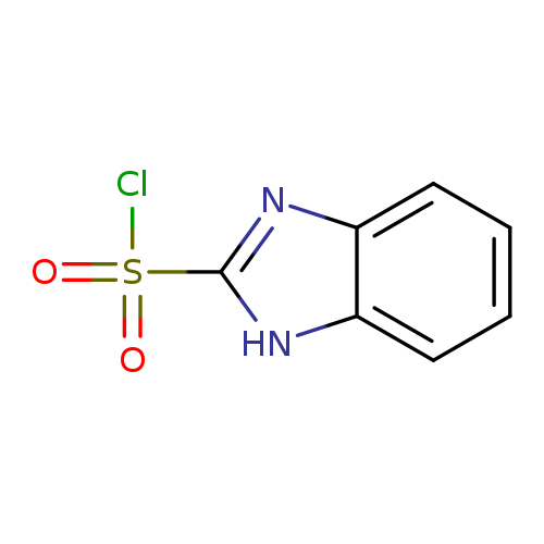 ClS(=O)(=O)c1nc2c([nH]1)cccc2
