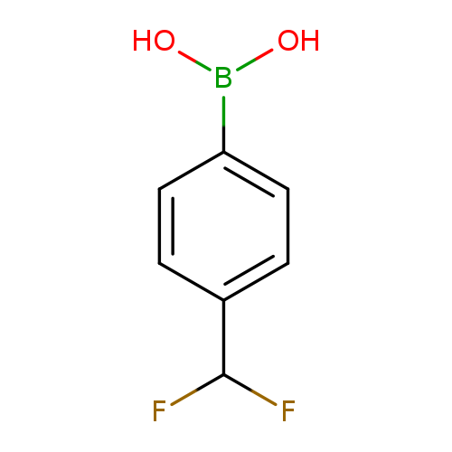 OB(c1ccc(cc1)C(F)F)O