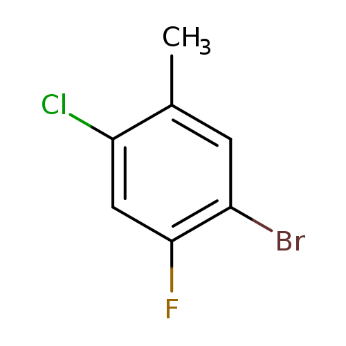 Clc1cc(F)c(cc1C)Br