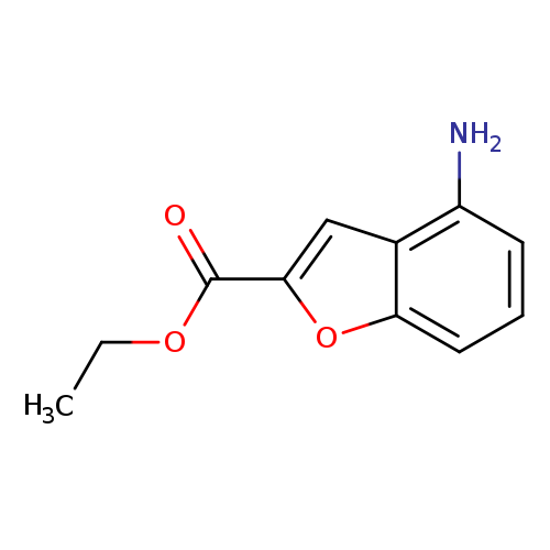CCOC(=O)c1oc2c(c1)c(N)ccc2