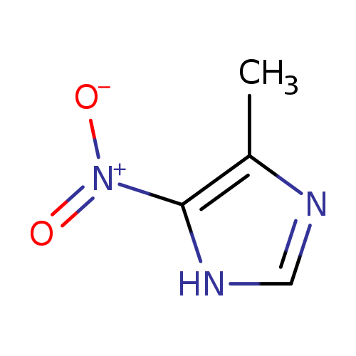 [O-][N+](=O)c1c(C)nc[nH]1