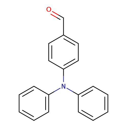 O=Cc1ccc(cc1)N(c1ccccc1)c1ccccc1