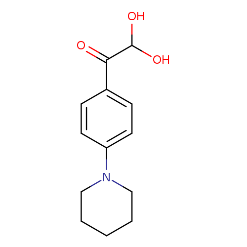 OC(C(=O)c1ccc(cc1)N1CCCCC1)O