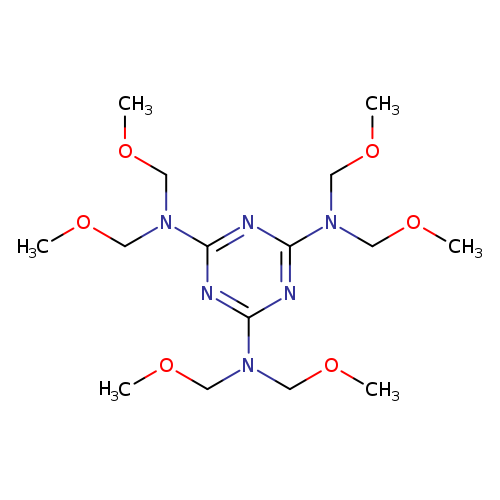COCN(c1nc(nc(n1)N(COC)COC)N(COC)COC)COC