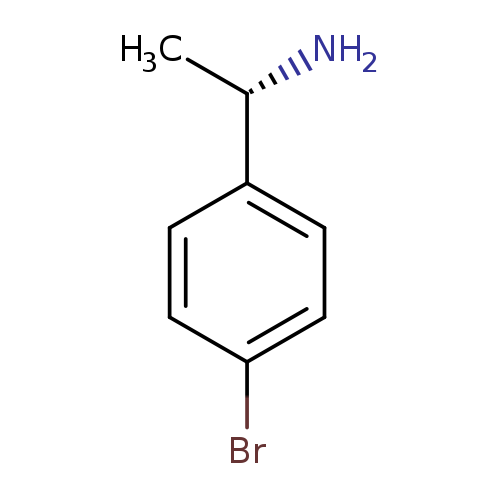 C[C@@H](c1ccc(cc1)Br)N