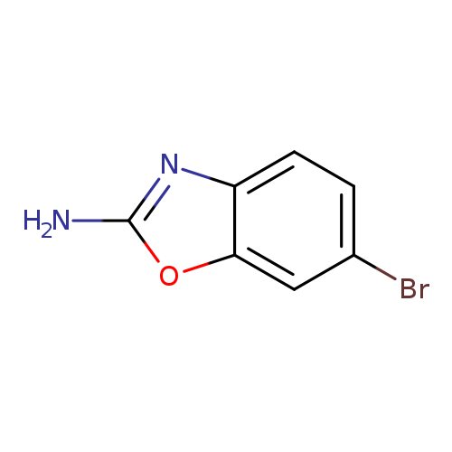 Brc1ccc2c(c1)oc(n2)N