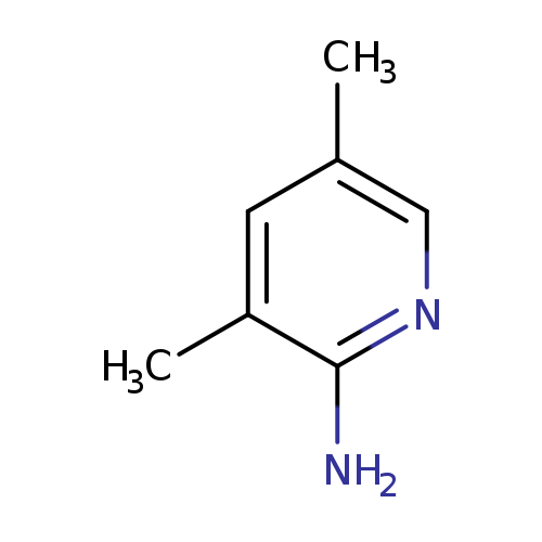 Cc1cnc(c(c1)C)N