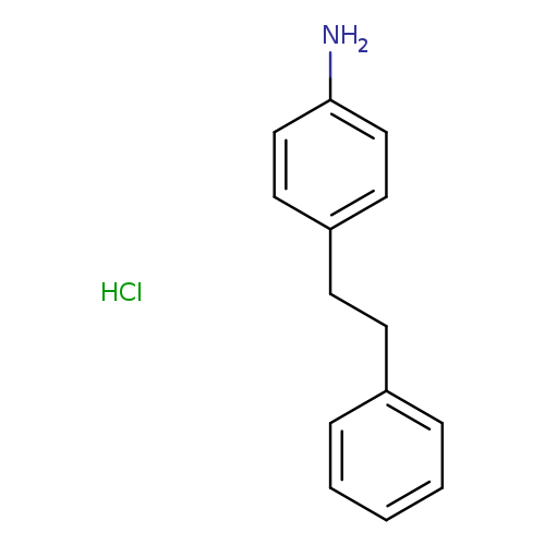 Nc1ccc(cc1)CCc1ccccc1.Cl