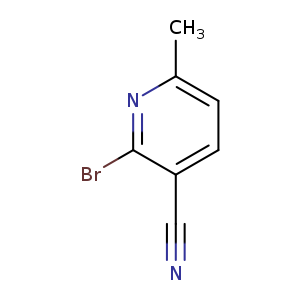 Cc1ccc(c(n1)Br)C#N