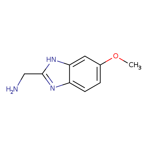 COc1ccc2c(c1)[nH]c(n2)CN