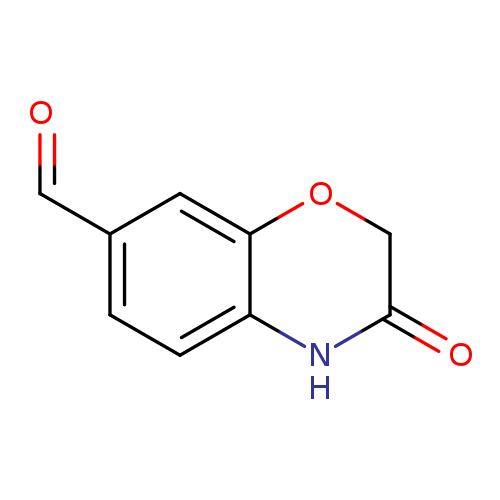 O=Cc1ccc2c(c1)OCC(=O)N2