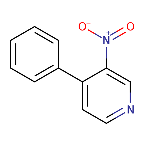 [O-][N+](=O)c1cnccc1c1ccccc1
