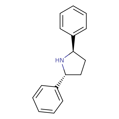 C1C[C@@H](N[C@H]1c1ccccc1)c1ccccc1