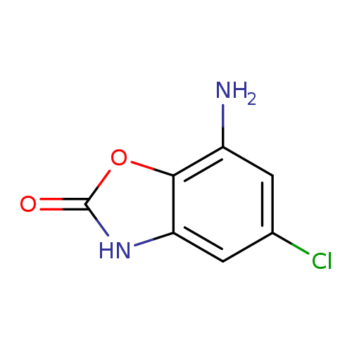 Nc1cc(Cl)cc2c1oc(=O)[nH]2