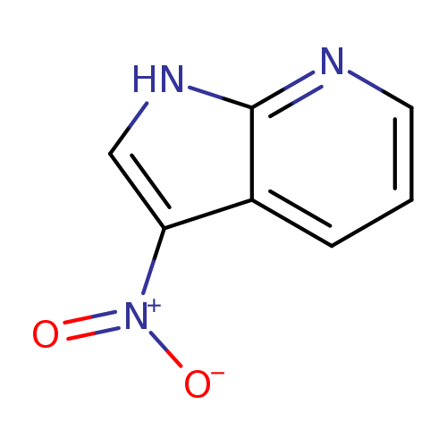 [O-][N+](=O)c1c[nH]c2c1cccn2