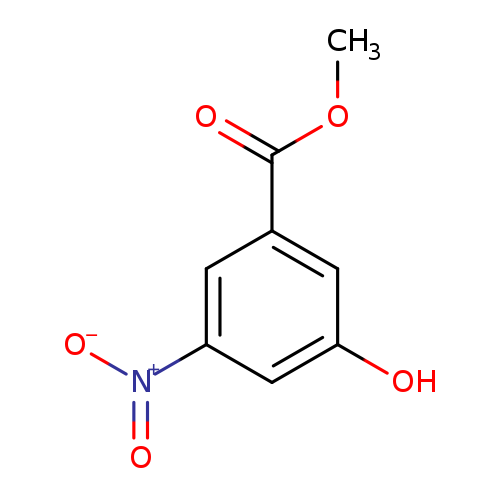 COC(=O)c1cc(O)cc(c1)[N+](=O)[O-]