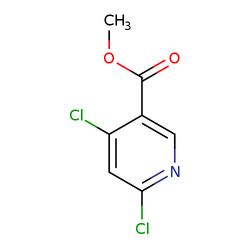 COC(=O)c1cnc(cc1Cl)Cl