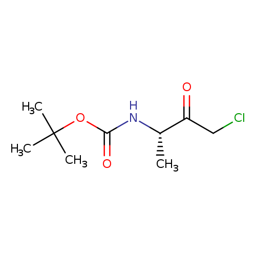 ClCC(=O)[C@@H](NC(=O)OC(C)(C)C)C