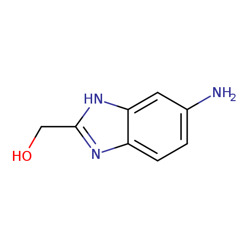 OCc1nc2c([nH]1)cc(cc2)N