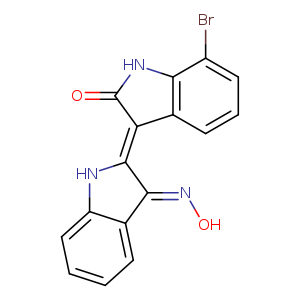 O/N=C/1c2ccccc2NC1=C1/C(=O)Nc2c1cccc2Br