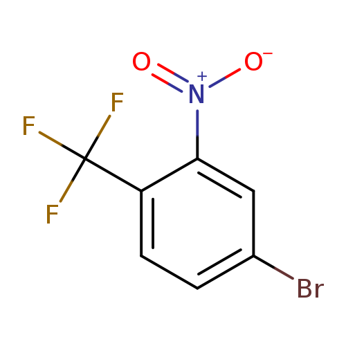 Brc1ccc(c(c1)[N+](=O)[O-])C(F)(F)F