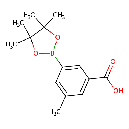 Cc1cc(cc(c1)C(=O)O)B1OC(C(O1)(C)C)(C)C