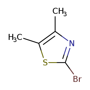 Brc1sc(c(n1)C)C