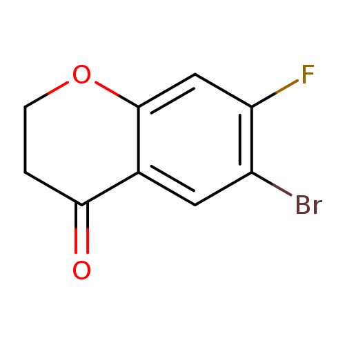 O=C1CCOc2c1cc(Br)c(c2)F