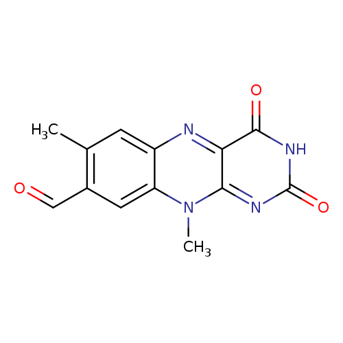 O=Cc1cc2c(cc1C)nc1c(n2C)nc(=O)[nH]c1=O