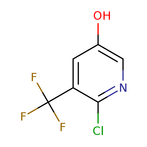 Oc1cnc(c(c1)C(F)(F)F)Cl