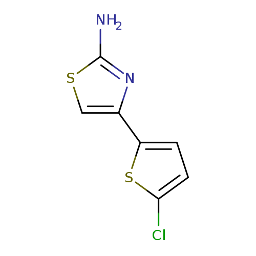 Clc1ccc(s1)c1csc(n1)N