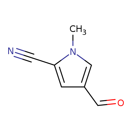 O=Cc1cn(c(c1)C#N)C