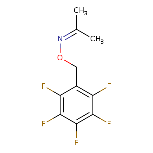 CC(=NOCc1c(F)c(F)c(c(c1F)F)F)C