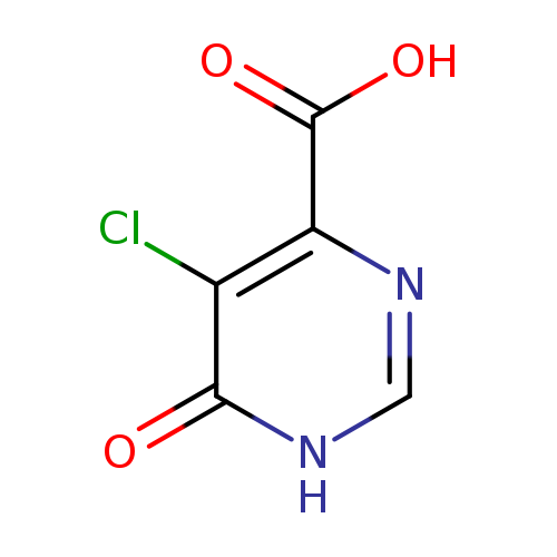 OC(=O)c1nc[nH]c(=O)c1Cl