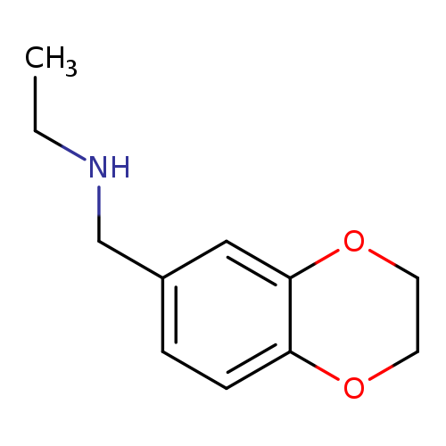 CCNCc1ccc2c(c1)OCCO2