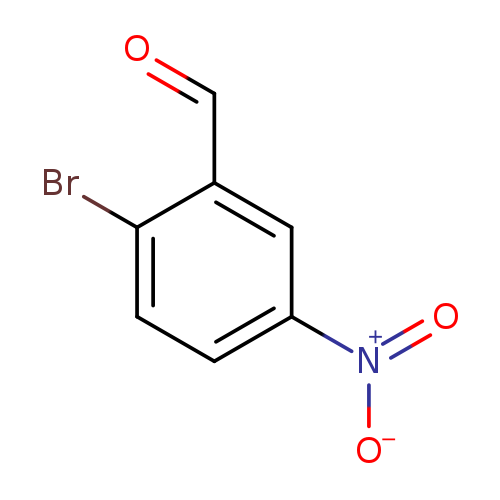 O=Cc1cc(ccc1Br)[N+](=O)[O-]